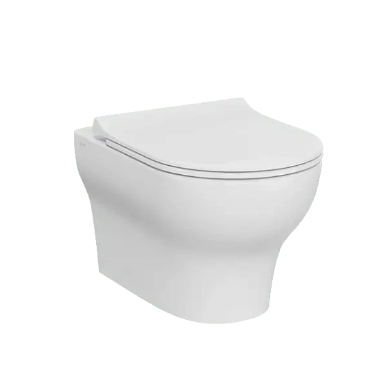 Унитаз подвесной VITRA Zentrum Round 7786B003-0075, безободковый