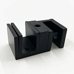 Душевой уголок Vincea Dice VSS-4D100CLB, 1000*1000, черный, стекло прозрачное