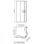 Душевой уголок WasserKRAFT Main 100х100 см 41S19