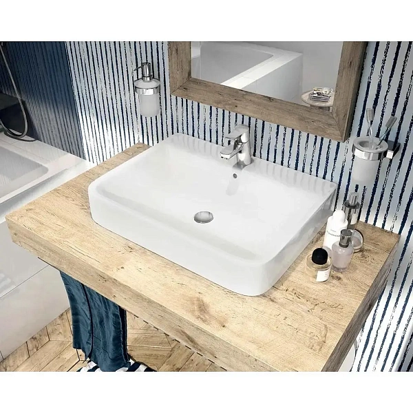 Смеситель для раковины Kludi Pure&Easy 372820565 с донным клапаном