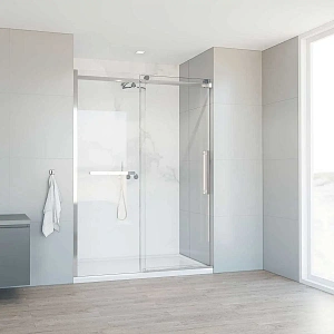 Душевая дверь Vincea Como Soft VDS-1CS150CL, 1500, хром, стекло прозрачное