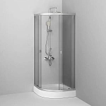 W88E-205-080MT X-Joy Twin Slide,  Душевое ограждение c поддоном, 80x80