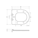 Быстросъемное cиденье для унитаза BelBagno BB2111SC, с микролифтом