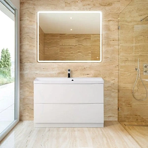 Тумба под раковину напольная BelBagno MARINO-900-2C-PIA-BL-P, 90 см