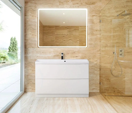 Тумба под раковину напольная BelBagno MARINO-900-2C-PIA-BL-P, 90 см