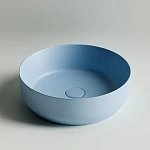 Накладная раковина Ceramica Nova Element CN6022ML, 39 см, матовый голубой