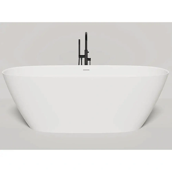Ванна из искусственного камня Salini Sofia S-Stone 185х90, белая матовая, 102529M