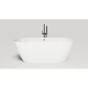Ванна из искусственного камня Salini Sofia Light S-Sense 165х75, белая глянцевая, 103711G