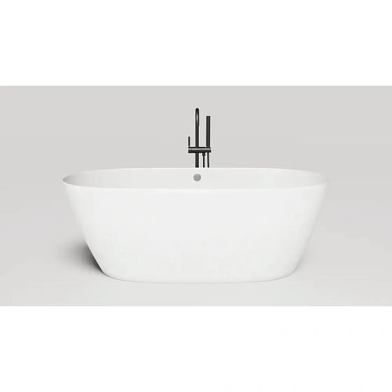 Ванна из искусственного камня Salini Sofia Light S-Sense 165х75, белая глянцевая, 103711G