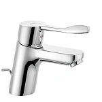 Смеситель для раковины Kludi Pure&Easy 372840565 с донным клапаном