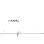 Душевой уголок Vincea Dice VSR-4D1015CL, 1500*1000, хром, стекло прозрачное