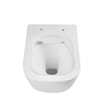 Унитаз подвесной Vincea Idea VT1-33 безободковый, цвет белый, ультратонкое soft-close сиденье