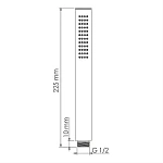 Душевая лейка WasserKRAFT Spree A276