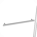 Душевой уголок Vincea Slim Soft VSR-1SS9010CL, 1000*900, хром, стекло прозрачное