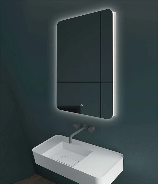Зеркало Vincea LED VLM-3BE600 600х800 c сенсорным выключателем и диммером