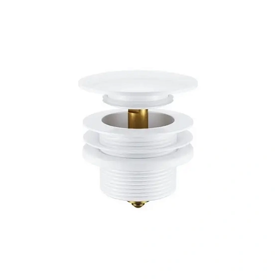 Пробка Click-clack для отдельностоящей ванны ARIN.2485.01WH (белая)