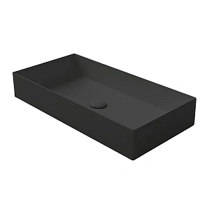 Накладная раковина Simas Agile AG80 Nero Matt 80 см