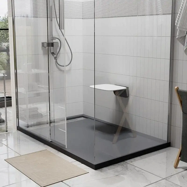 Поддон для душа WasserKRAFT Wiese 84T07, 120x90 см