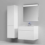 M50AFHX0803WM Inspire V2.0, База под раковину, подвесная, 80 см, 3 ящика, push-to-open, белый матовы
