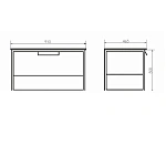 Мебель для ванной комнаты Comforty Бонн-90 см. 00-00001937