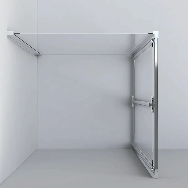 Душевой уголок Vincea Garda VSR-1G9090CL, 900*900, хром, стекло прозрачное