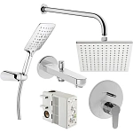 Встраиваемая душевая система для ванны и душа VITRA Win S A49283EXP