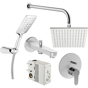 Встраиваемая душевая система для ванны и душа VITRA Win S A49283EXP