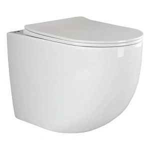 Приставной унитаз Ceramica Nova Mia CN1810 безободковый