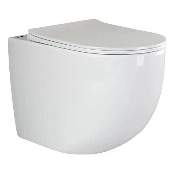 Приставной унитаз Ceramica Nova Mia CN1810 безободковый