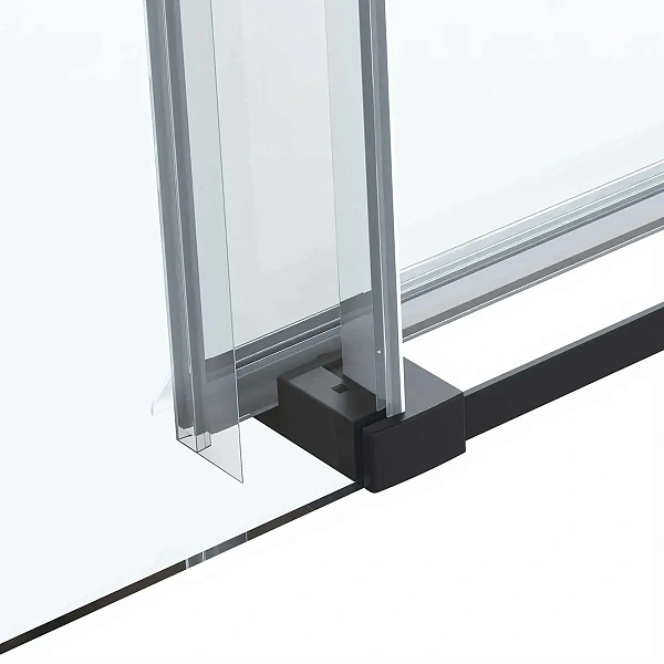 Душевая дверь Vincea Como Soft VDS-1CS140CLB, 1400, черный, стекло прозрачное