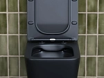Унитаз подвесной Ceramica Nova Metric CN3007MB, черный матовый
