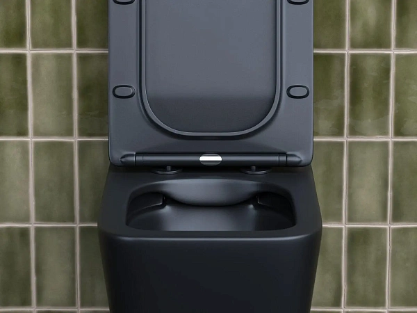 Унитаз подвесной Ceramica Nova Metric CN3007MB, черный матовый