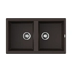 Omoikiri Tedori 86-2-DC Tetogranit/темный шоколад