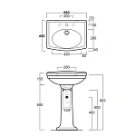 Пьедестал Simas Londra LO915bi