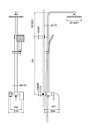 Душевая система Timo Selene SX-1013/00z