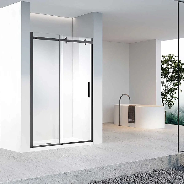Душевая дверь Vincea Como-N VDS-4CN120CLB, 1200, черный, стекло прозрачное