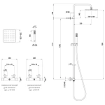 Душевая система Bossini Cosmo L10174.030