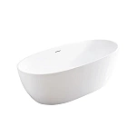 Акриловая ванна Vincea VBT-405-1600, отдельностоящая 160x78, белая