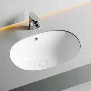 Интегрированная раковина Ceramica Nova Element CN6044, 56.5 см