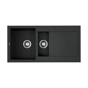 Omoikiri Sakaime 100-2-BL Tetogranit/черный