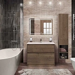 Тумба под раковину напольная BelBagno KRAFT-800-2C-PIA-RT Rovere Tabacco, 80 см