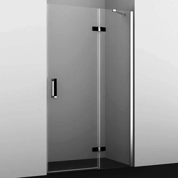 Душевая дверь WasserKRAFT Aller 10HBLACK MATT 120х200 см 10H05RBLACK MATT