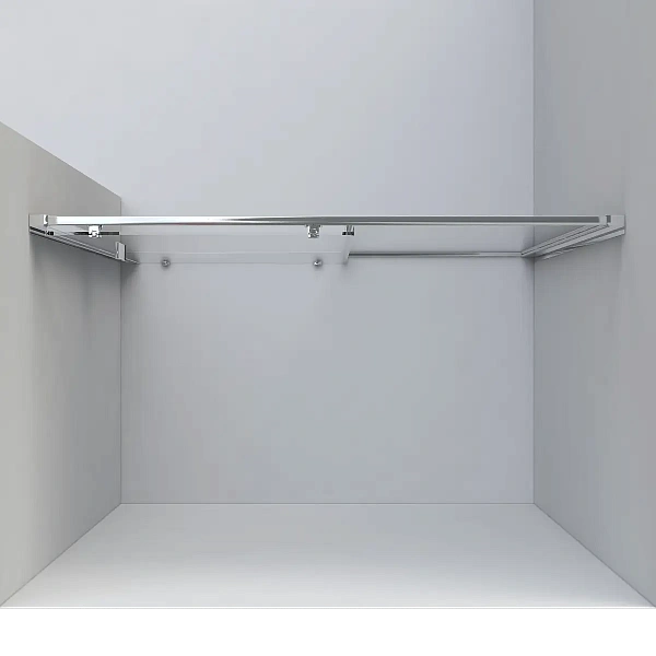 Душевая дверь Vincea Garda VDS-1G115CH, 1150, хром, стекло шиншилла