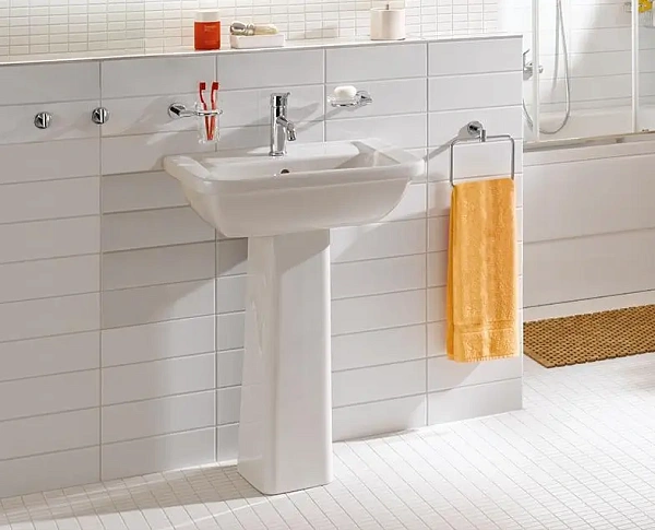 Раковина с пьедесталом VITRA Form 9602B003-7650 55 см