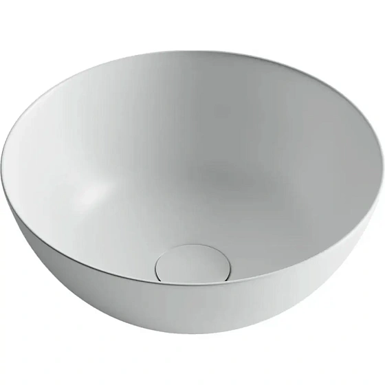 Накладная раковина Ceramica Nova Element CN6003, 35.8 см белая матовая