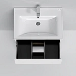 M85AWCC0652WG X-Joy, Раковина мебельная, керамическая, 65 см, встроенная, цвет: белый, глянец