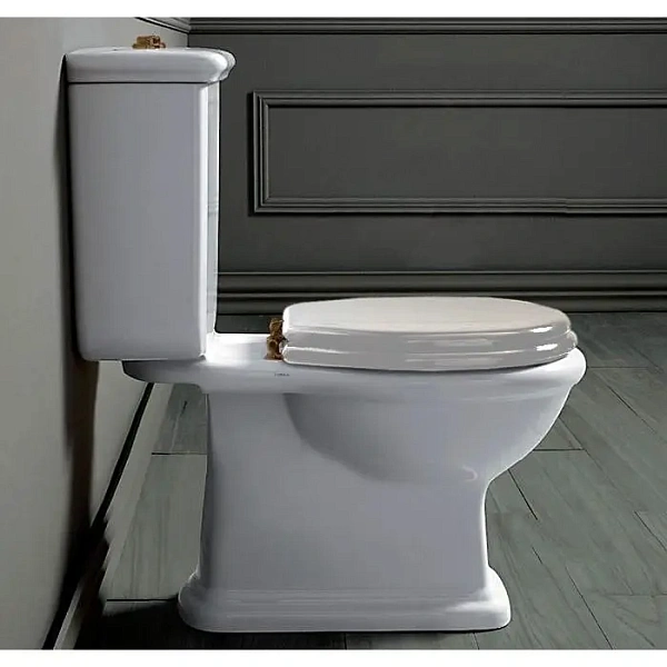Механизм двойного слива Simas Lante D25br, бронза