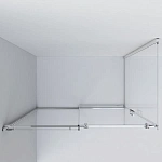 Душевой уголок Vincea Como VSR-1C8013CL, 1300*800, хром, стекло прозрачное