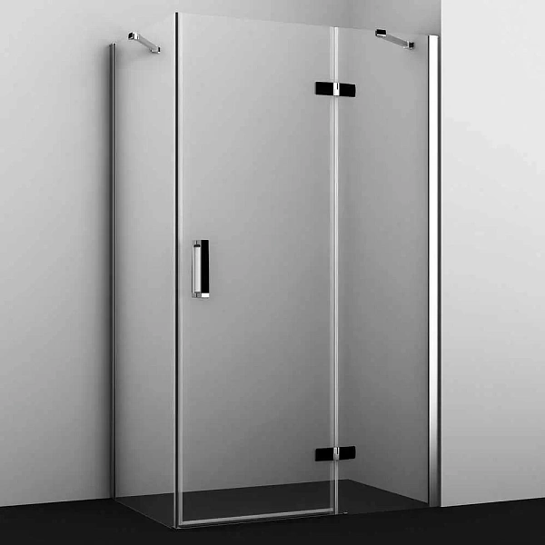 Душевой уголок WasserKRAFT Aller 10HBLACK MATT 120х100 см 10H10RBLACK MATT