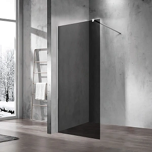 Душевая перегородка Vincea Walk-In VSW-1H110CG, 1100*2000, хром, стекло тонированное